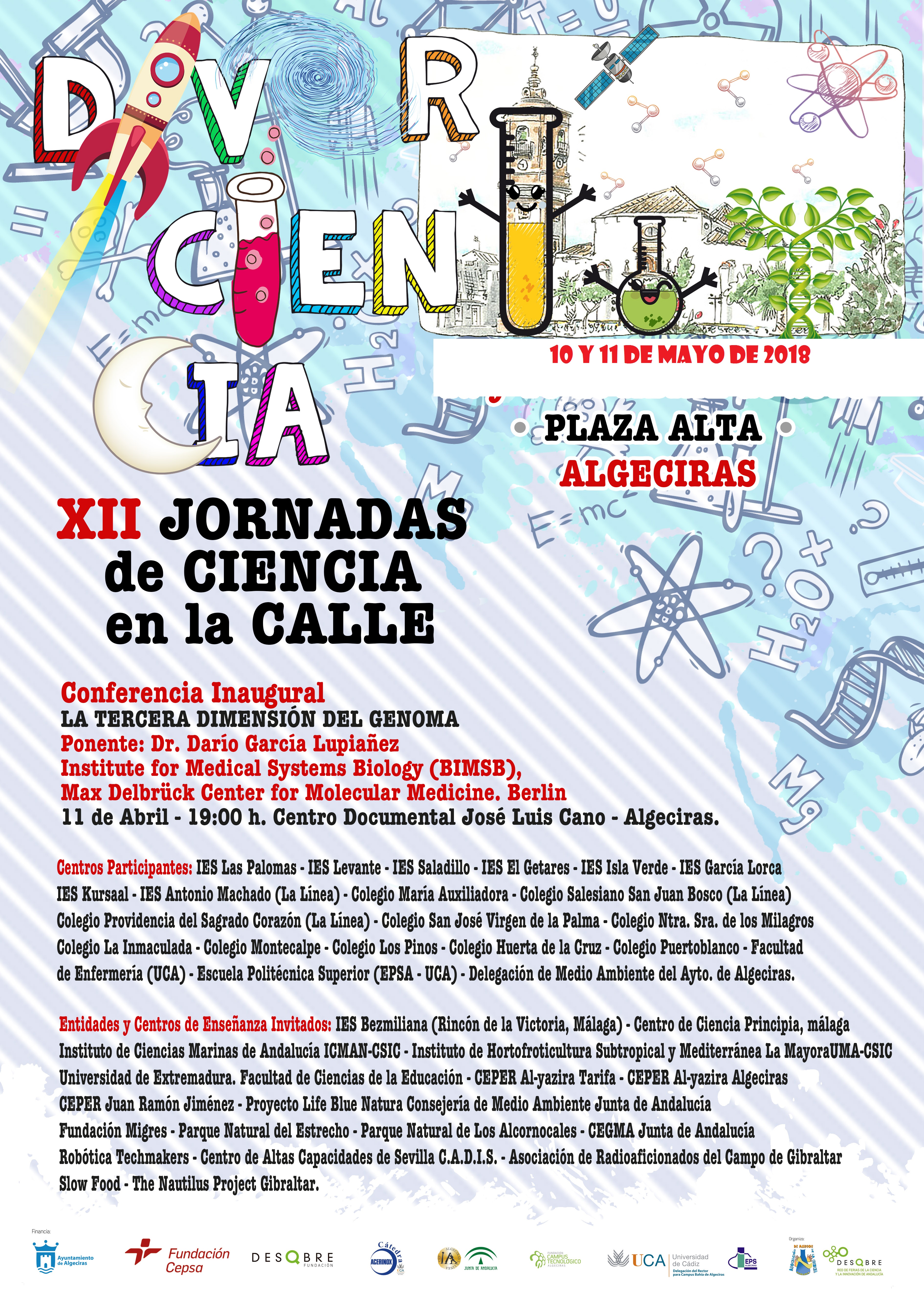 XII Jornadas de Ciencia en la Calle en Algeciras